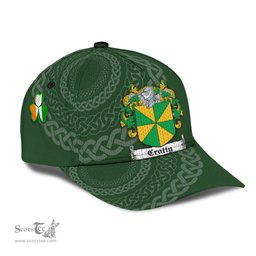 Irish Crotty Coat Of Arms - Irish Family Crest St Patrick's Day Irish Cap
