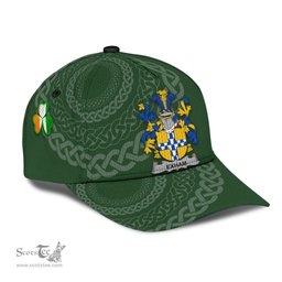 Irish Exham Coat Of Arms - Irish Family Crest St Patrick's Day Irish Cap