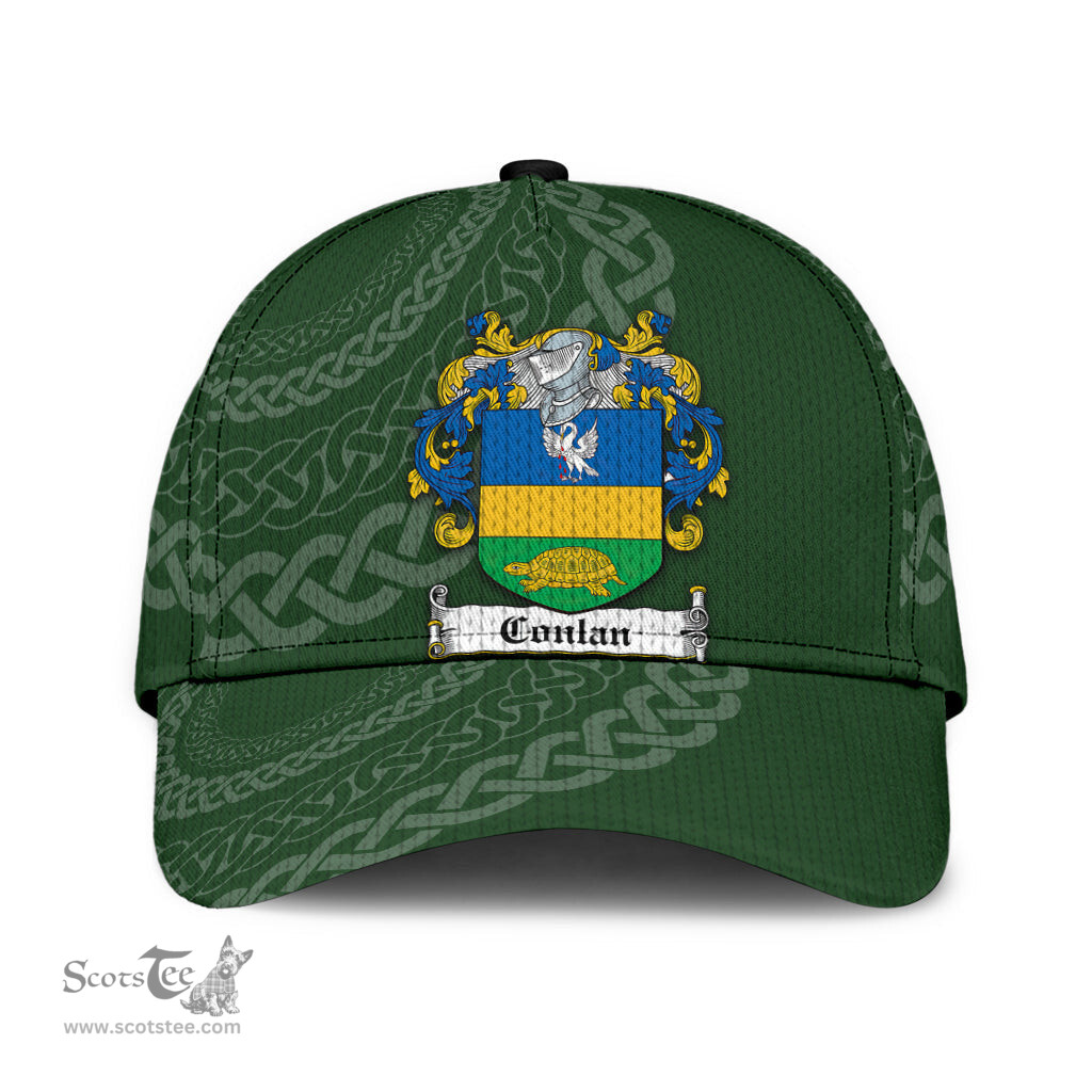Irish Conlan Coat Of Arms - Irish Family Crest St Patrick's Day Irish Cap