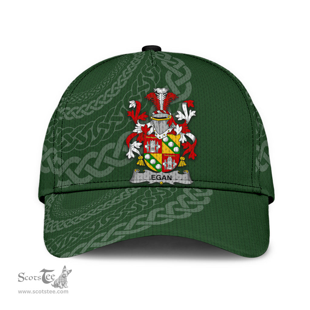 Irish Egan Coat Of Arms - Irish Family Crest St Patrick's Day Irish Cap