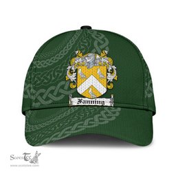 Irish Fanning Coat Of Arms - Irish Family Crest St Patrick's Day Irish Cap