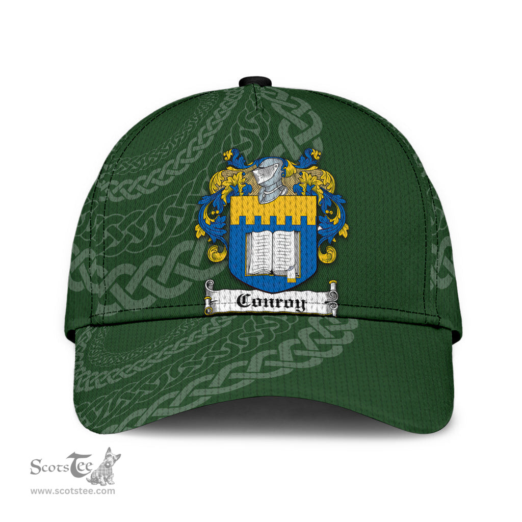 Irish Conroy Coat Of Arms - Irish Family Crest St Patrick's Day Irish Cap
