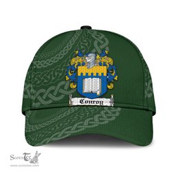 Irish Conroy Coat Of Arms - Irish Family Crest St Patrick's Day Irish Cap