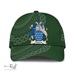 Irish Darcy Coat Of Arms II Irisharms - Irish Family Crest St Patrick's Day Irish Cap