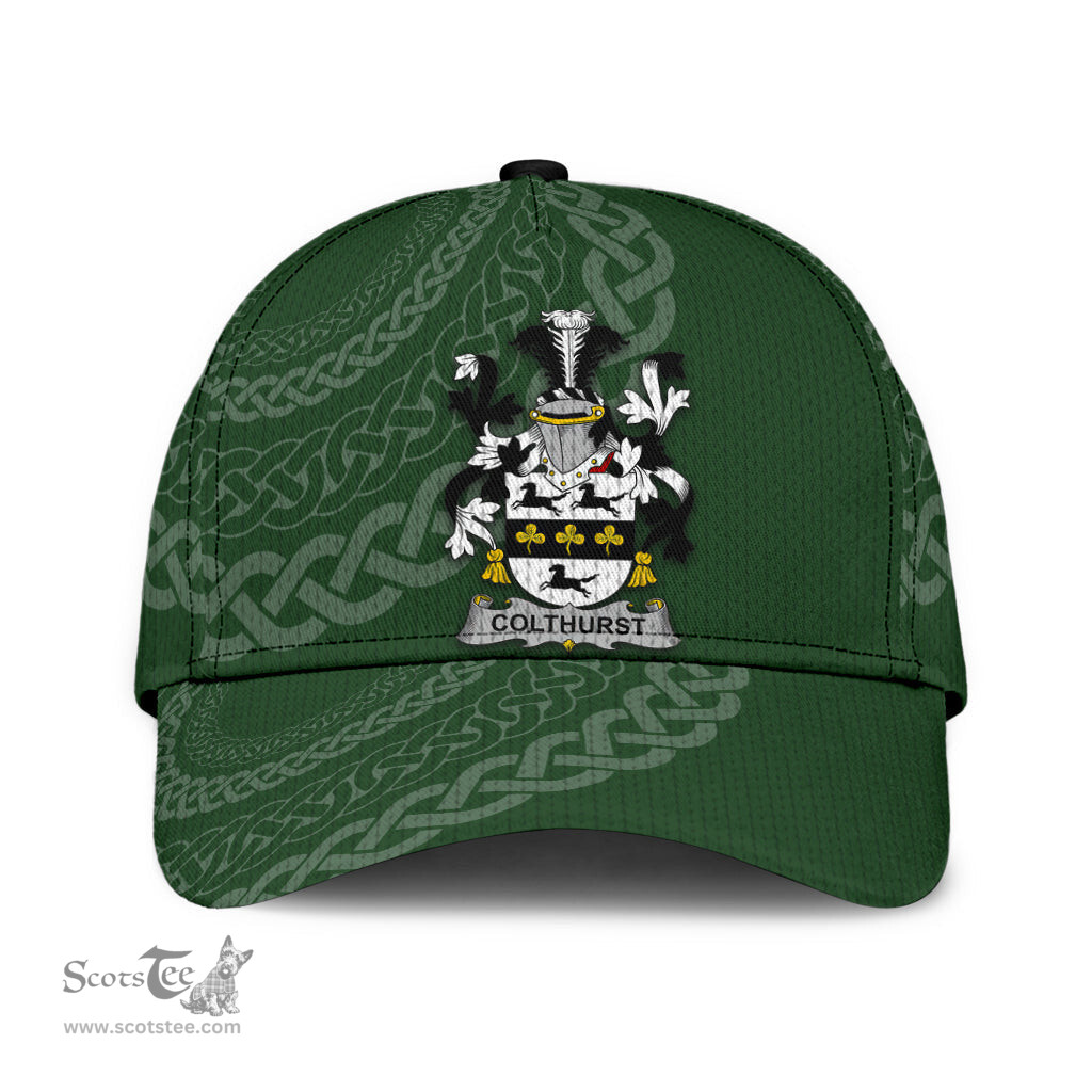 Irish Colthurst Coat Of Arms - Irish Family Crest St Patrick's Day Irish Cap