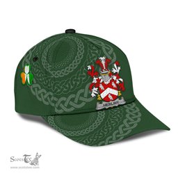 Irish Herlihy Coat Of Arms - Irish Family Crest St Patrick's Day Irish Cap