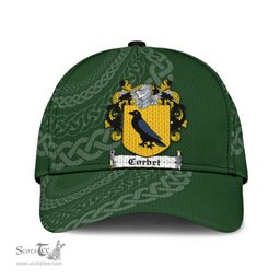 Irish Corbet Coat Of Arms - Irish Family Crest St Patrick's Day Irish Cap