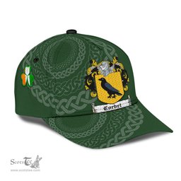Irish Corbet Coat Of Arms - Irish Family Crest St Patrick's Day Irish Cap