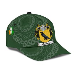 Irish Corbet Coat Of Arms - Irish Family Crest St Patrick's Day Irish Cap