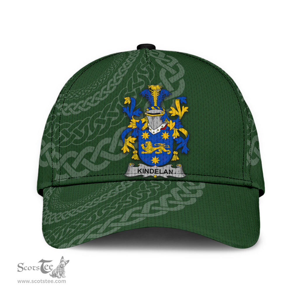 Irish Kindelan Coat Of Arms - Irish Family Crest St Patrick's Day Irish Cap