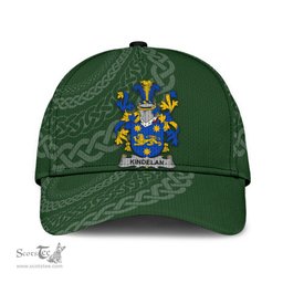Irish Kindelan Coat Of Arms - Irish Family Crest St Patrick's Day Irish Cap
