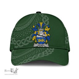 Irish Hickey Coat Of Arms - Irish Family Crest St Patrick's Day Irish Cap