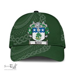 Irish Kidd Coat Of Arms - Irish Family Crest St Patrick's Day Irish Cap