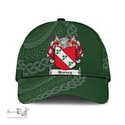 Irish Harvey Coat Of Arms - Irish Family Crest St Patrick's Day Irish Cap