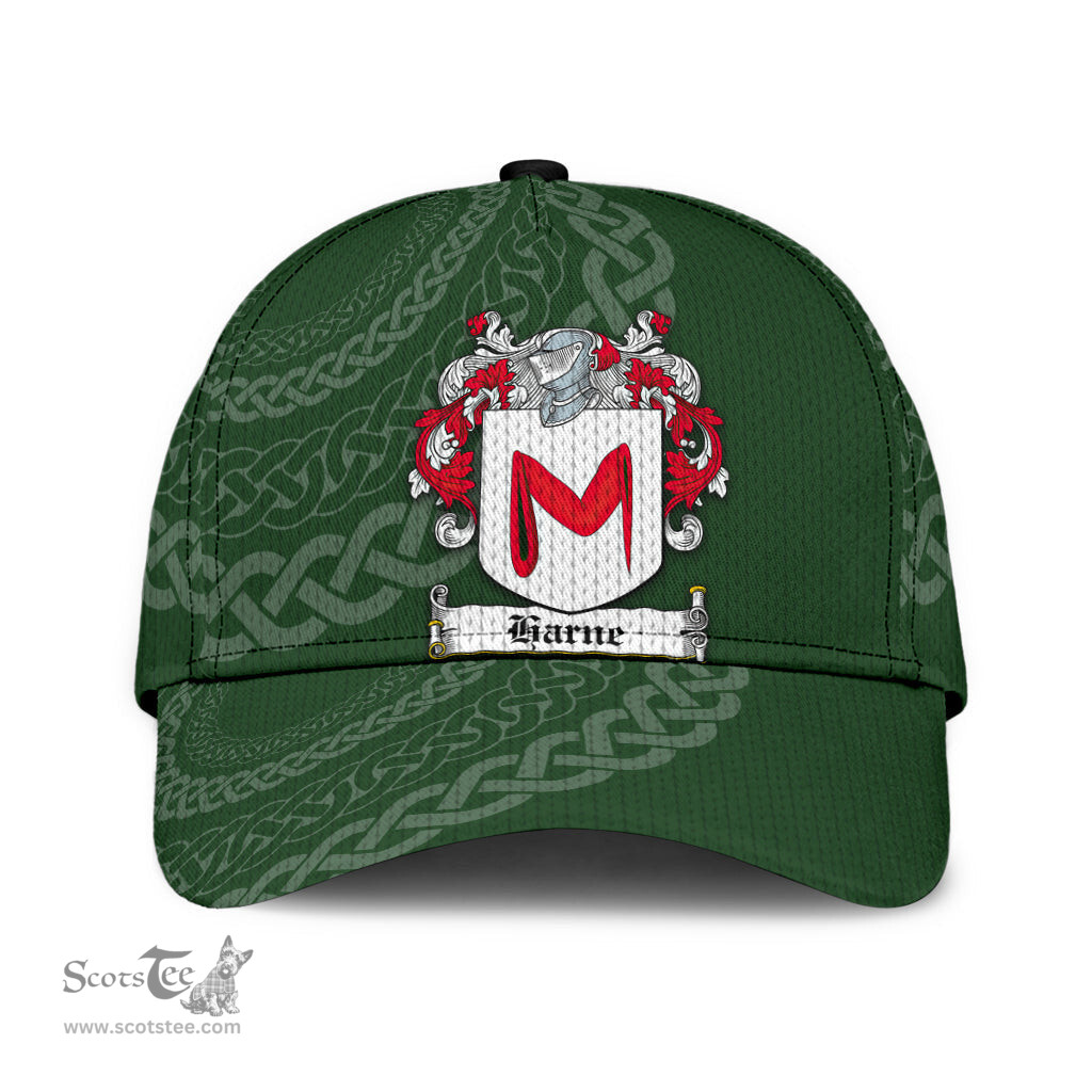 Irish Harne Coat Of Arms - Irish Family Crest St Patrick's Day Irish Cap