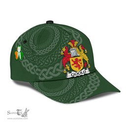 Irish Goold Coat Of Arms - Irish Family Crest St Patrick's Day Irish Cap