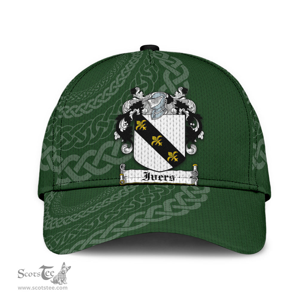 Irish Ivers Coat Of Arms - Irish Family Crest St Patrick's Day Irish Cap