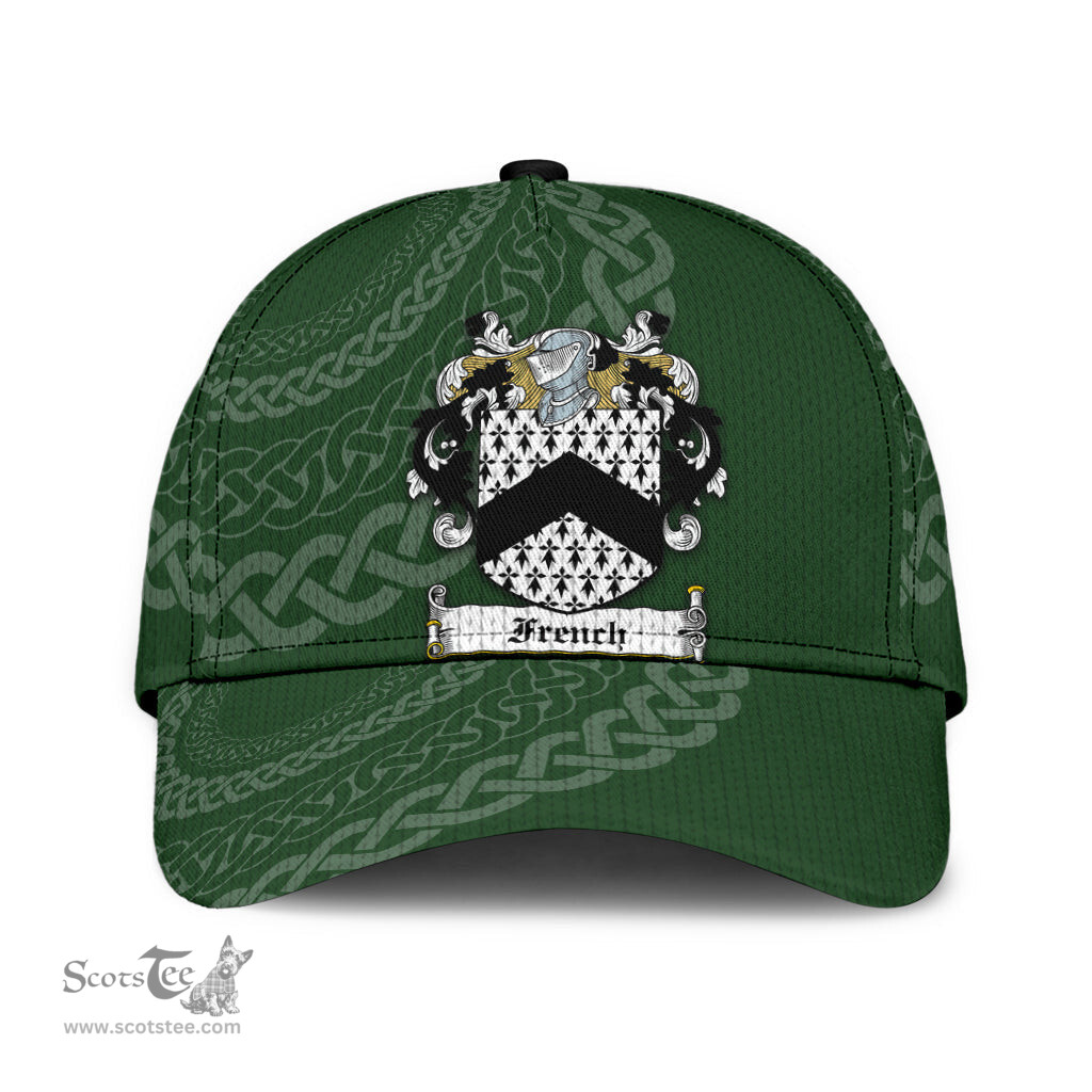 Irish French Coat Of Arms - Irish Family Crest St Patrick's Day Irish Cap