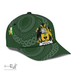Irish Hickson Coat Of Arms II Kerry Irelandarms - Irish Family Crest St Patrick's Day Irish Cap