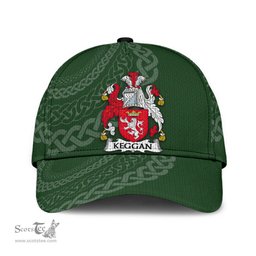 Irish Keggan Coat Of Arms - Irish Family Crest St Patrick's Day Irish Cap