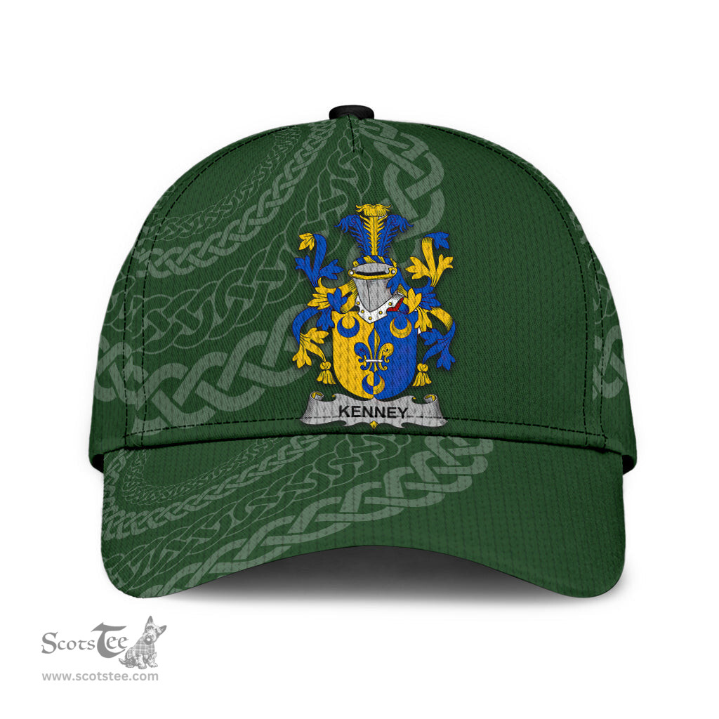 Irish Kenney Coat Of Arms - Irish Family Crest St Patrick's Day Irish Cap