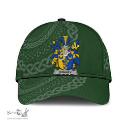 Irish Kenney Coat Of Arms - Irish Family Crest St Patrick's Day Irish Cap