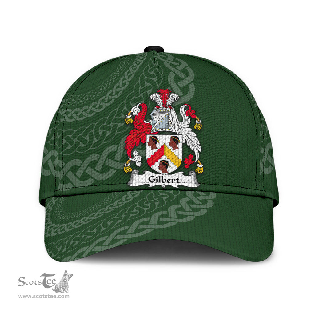 Irish Gilbert Coat Of Arms - Irish Family Crest St Patrick's Day Irish Cap