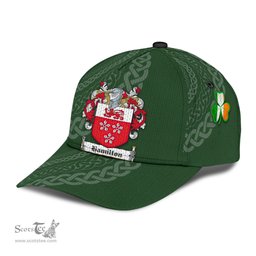 Irish Hamilton Coat Of Arms - Irish Family Crest St Patrick's Day Irish Cap