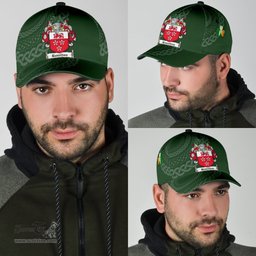 Irish Hamilton Coat Of Arms - Irish Family Crest St Patrick's Day Irish Cap