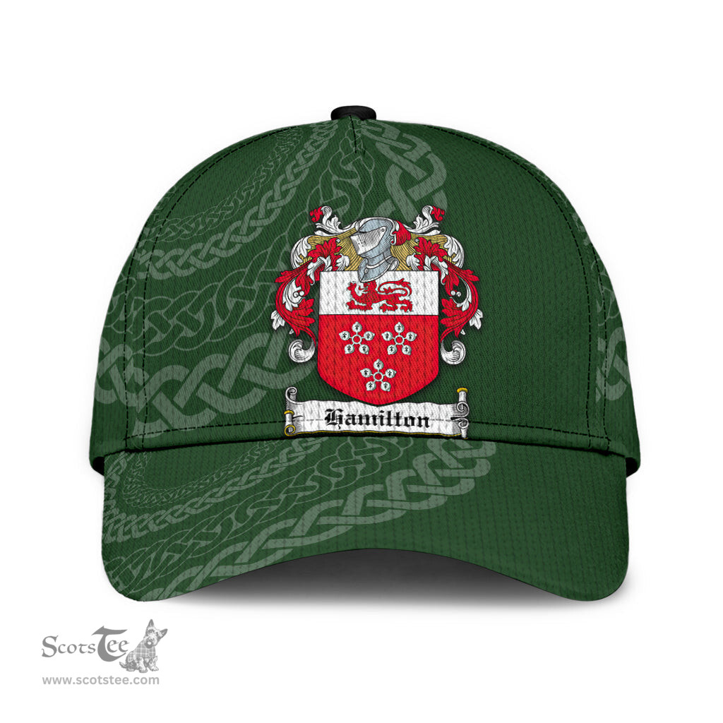 Irish Hamilton Coat Of Arms - Irish Family Crest St Patrick's Day Irish Cap