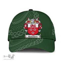 Irish Hamilton Coat Of Arms - Irish Family Crest St Patrick's Day Irish Cap