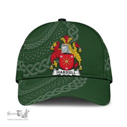 Irish Harrell Coat Of Arms - Irish Family Crest St Patrick's Day Irish Cap