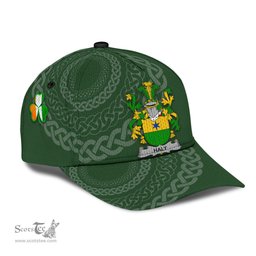 Irish Haly Coat Of Arms - Irish Family Crest St Patrick's Day Irish Cap