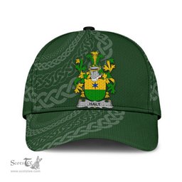 Irish Haly Coat Of Arms - Irish Family Crest St Patrick's Day Irish Cap