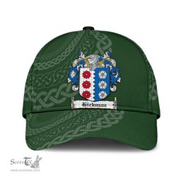 Irish Hickman Coat Of Arms - Irish Family Crest St Patrick's Day Irish Cap