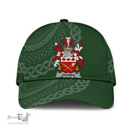 Irish Grymes Coat Of Arms - Irish Family Crest St Patrick's Day Irish Cap