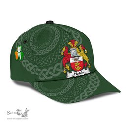 Irish Hatch Coat Of Arms - Irish Family Crest St Patrick's Day Irish Cap