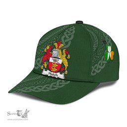 Irish Hatch Coat Of Arms - Irish Family Crest St Patrick's Day Irish Cap