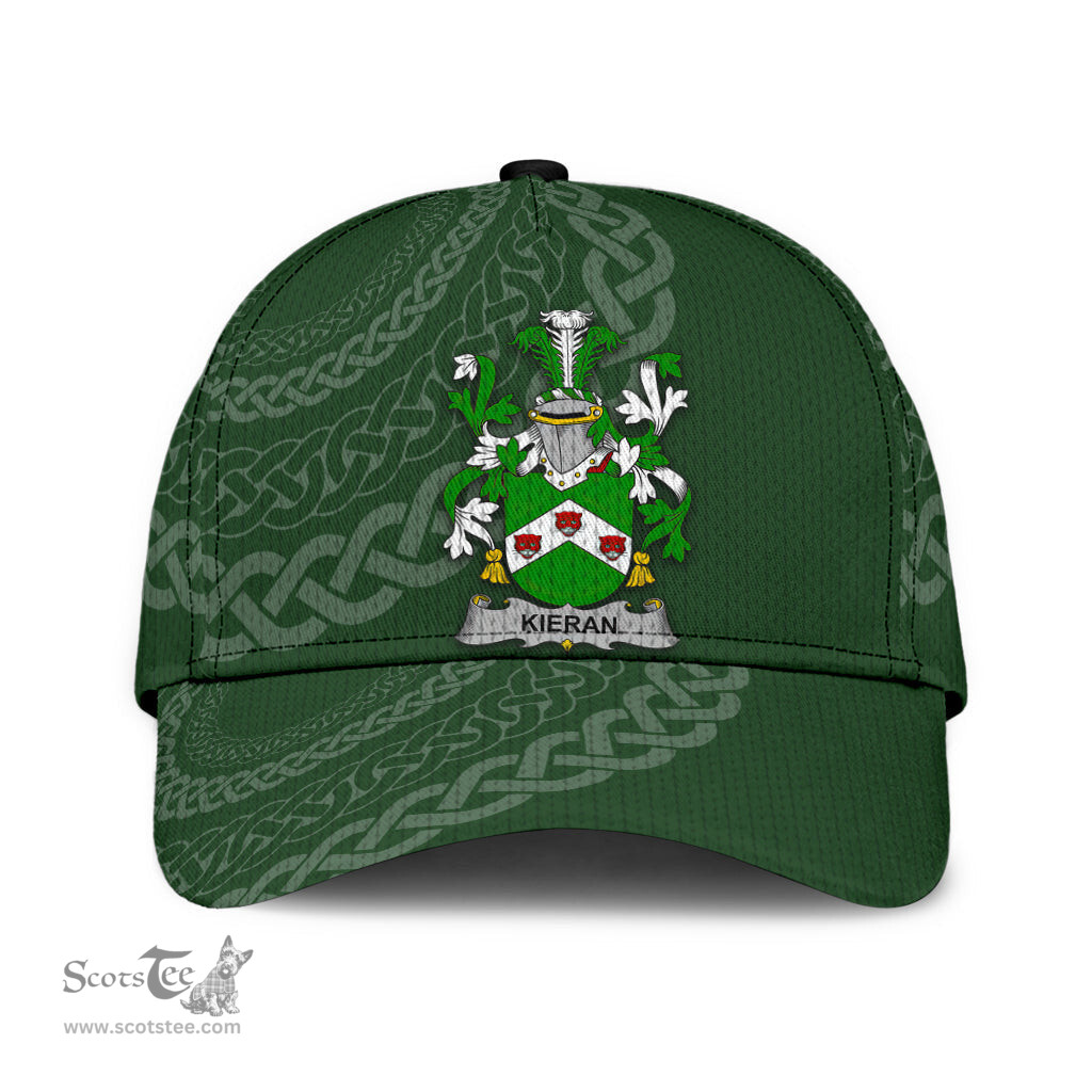 Irish Kieran Coat Of Arms - Irish Family Crest St Patrick's Day Irish Cap