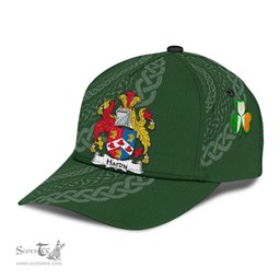 Irish Hardy Coat Of Arms - Irish Family Crest St Patrick's Day Irish Cap