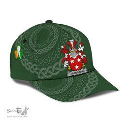 Irish Hansard Coat Of Arms - Irish Family Crest St Patrick's Day Irish Cap