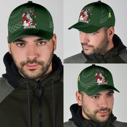 Irish Hartily Coat Of Arms - Irish Family Crest St Patrick's Day Irish Cap