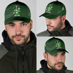 Irish Hanly Coat Of Arms - Irish Family Crest St Patrick's Day Irish Cap