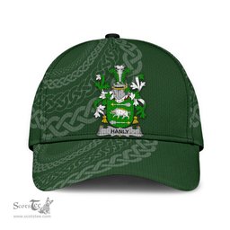 Irish Hanly Coat Of Arms - Irish Family Crest St Patrick's Day Irish Cap