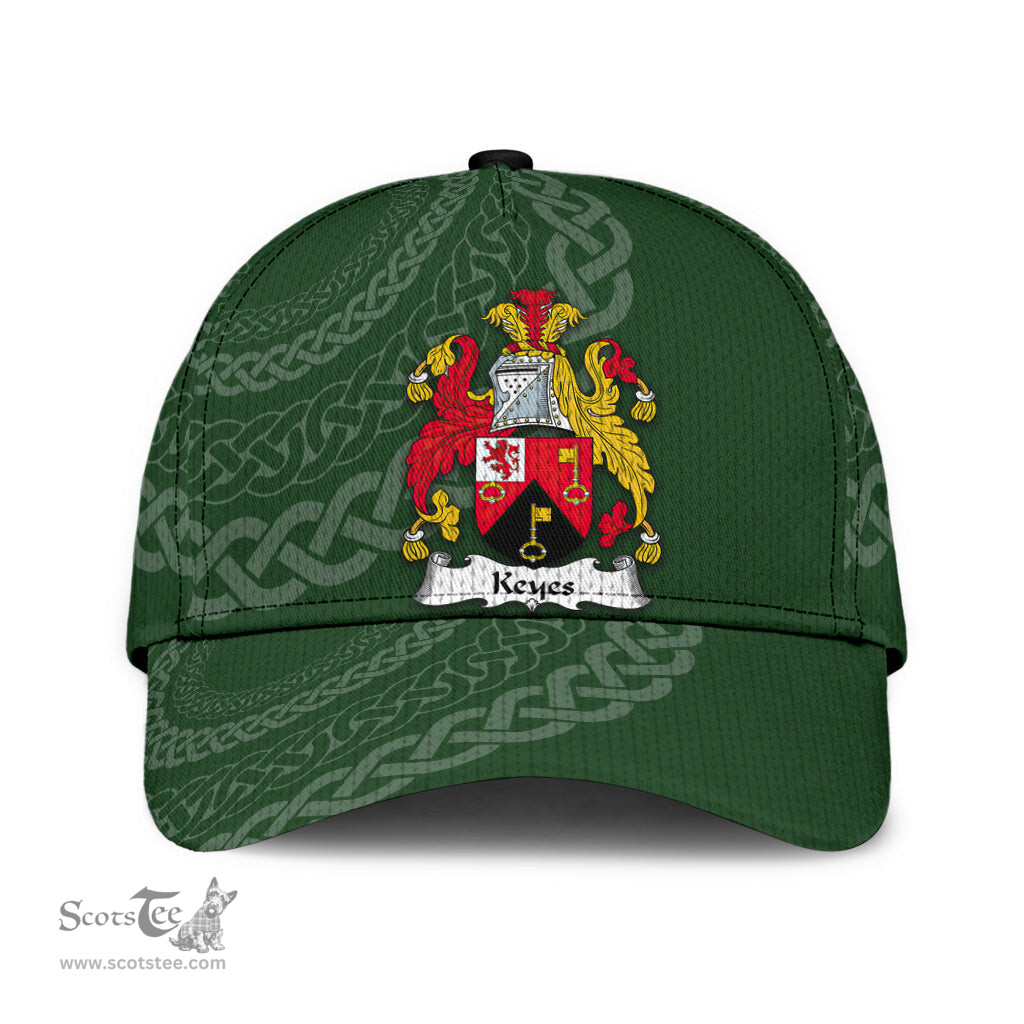 Irish Keyes Coat Of Arms - Irish Family Crest St Patrick's Day Irish Cap
