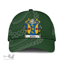 Irish Forde Coat Of Arms - Irish Family Crest St Patrick's Day Irish Cap