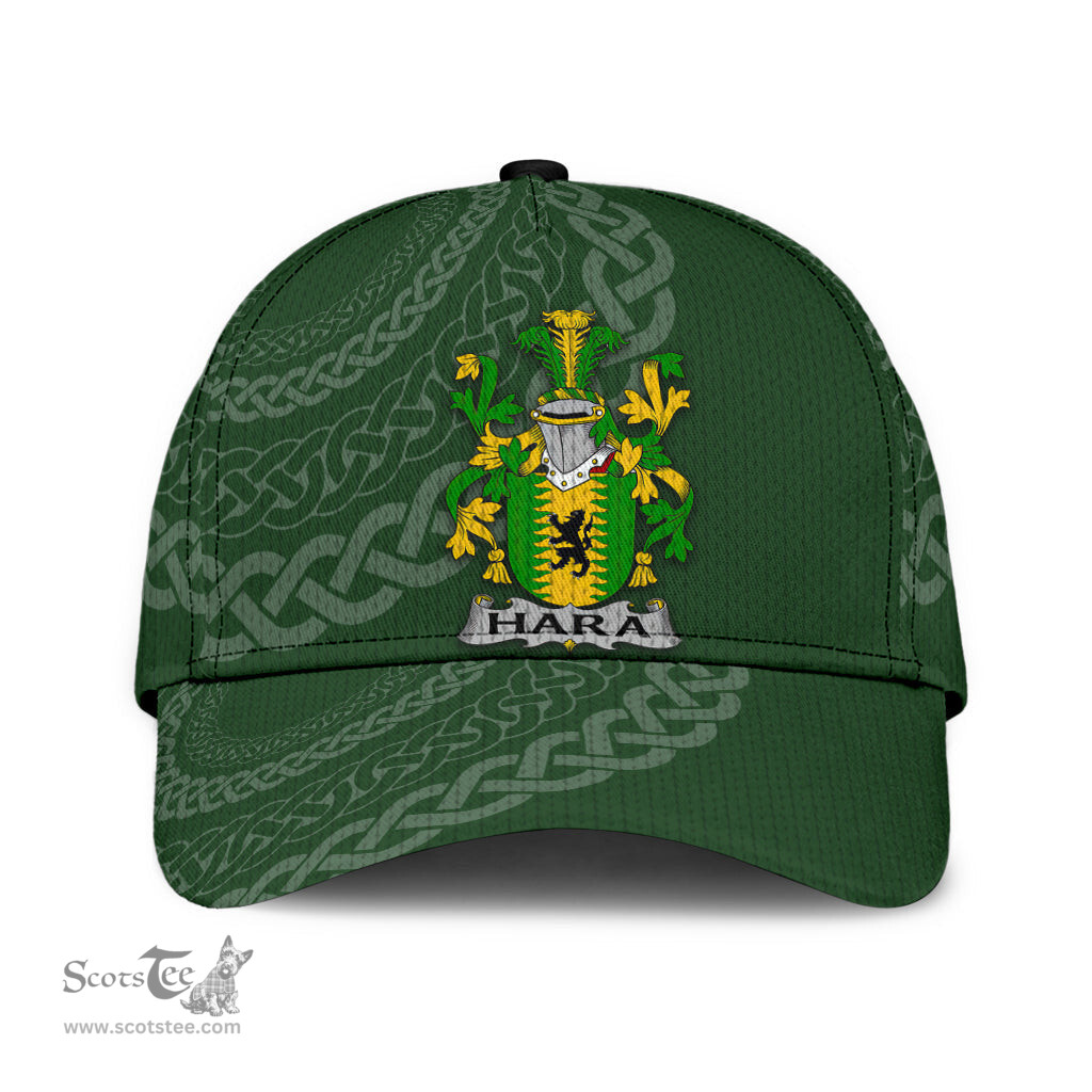 Irish Hara Coat Of Arms - Irish Family Crest St Patrick's Day Irish Cap