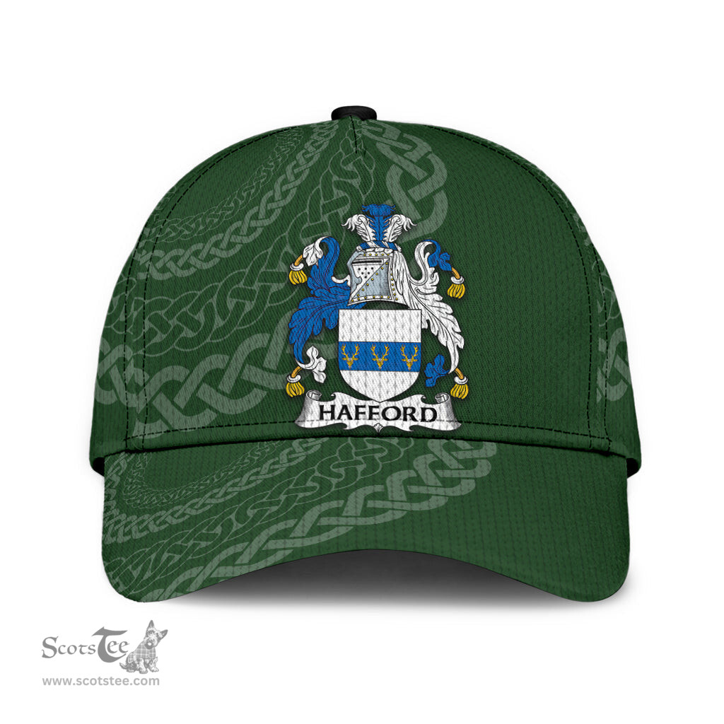 Irish Hafford Coat Of Arms - Irish Family Crest St Patrick's Day Irish Cap