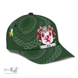 Irish Fox Coat Of Arms - Irish Family Crest St Patrick's Day Irish Cap