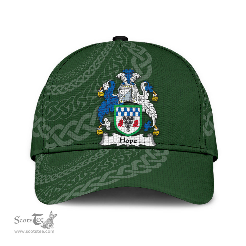 Irish Hope Coat Of Arms - Irish Family Crest St Patrick's Day Irish Cap